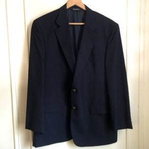 Jos.A.Bank Black Blazer Jacket Executive Collection - Sz 44R